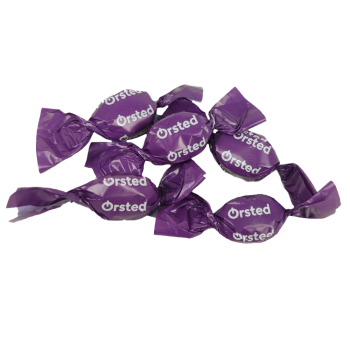Boiled sweets with Raspberry liquorice